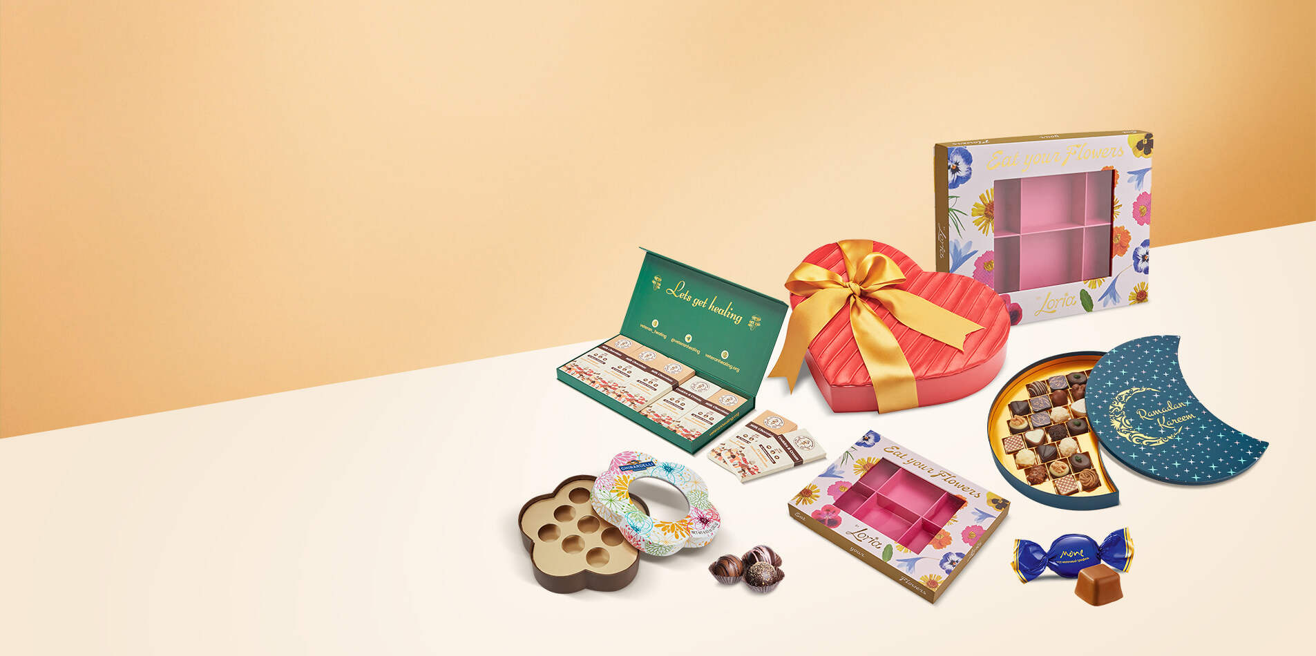 Glamorous Custom Chocolate Packaging Designs