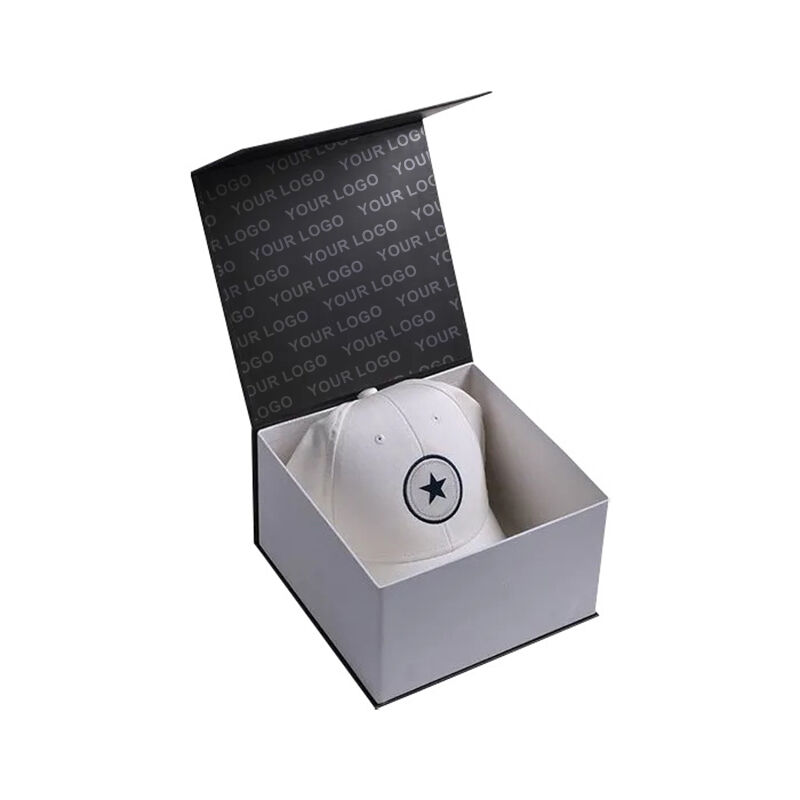 Custom cap packaging box with premium inner presentation