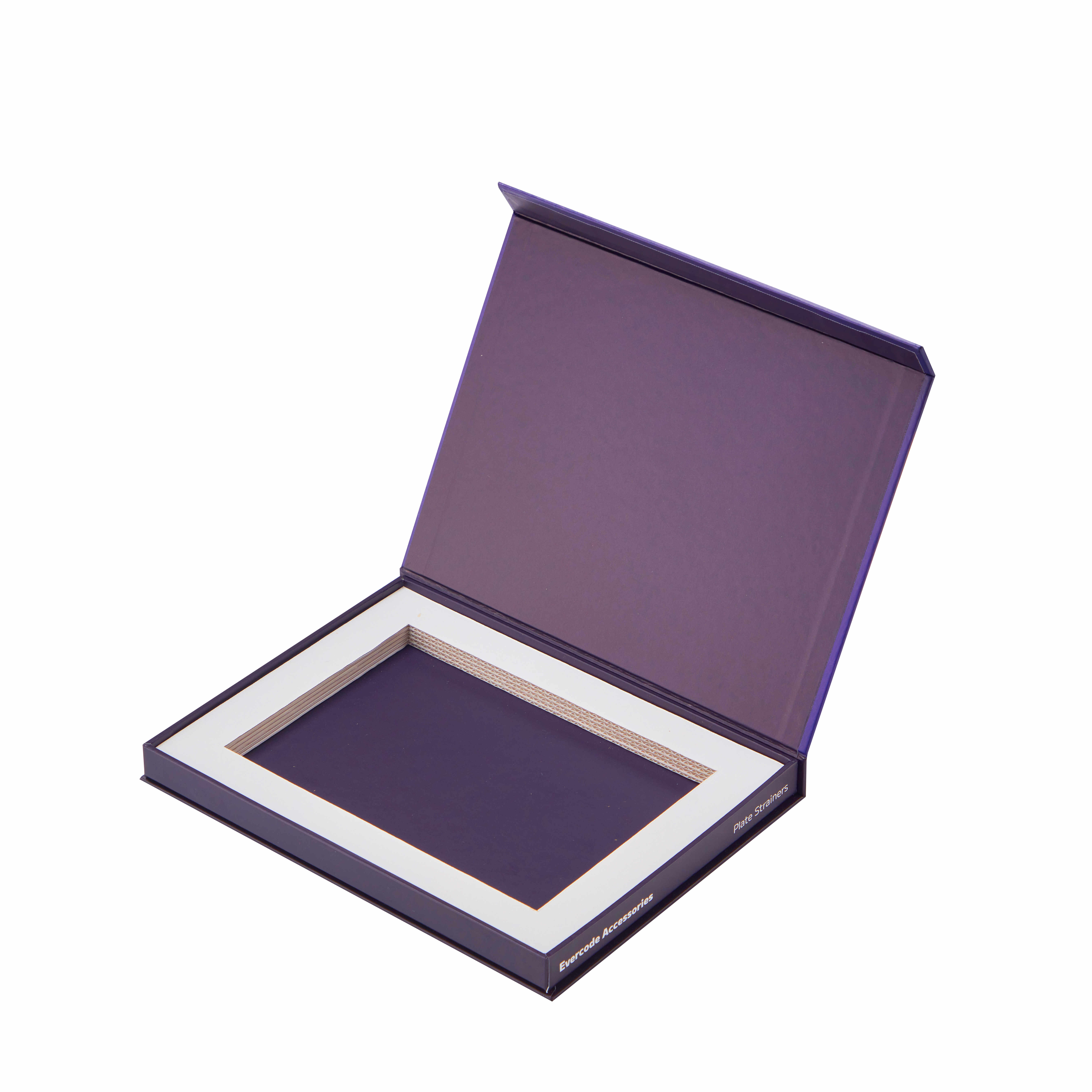 Custom Rigid Magnetic Book-Style Box Manufacturer in China with Layered Paperboard Insert