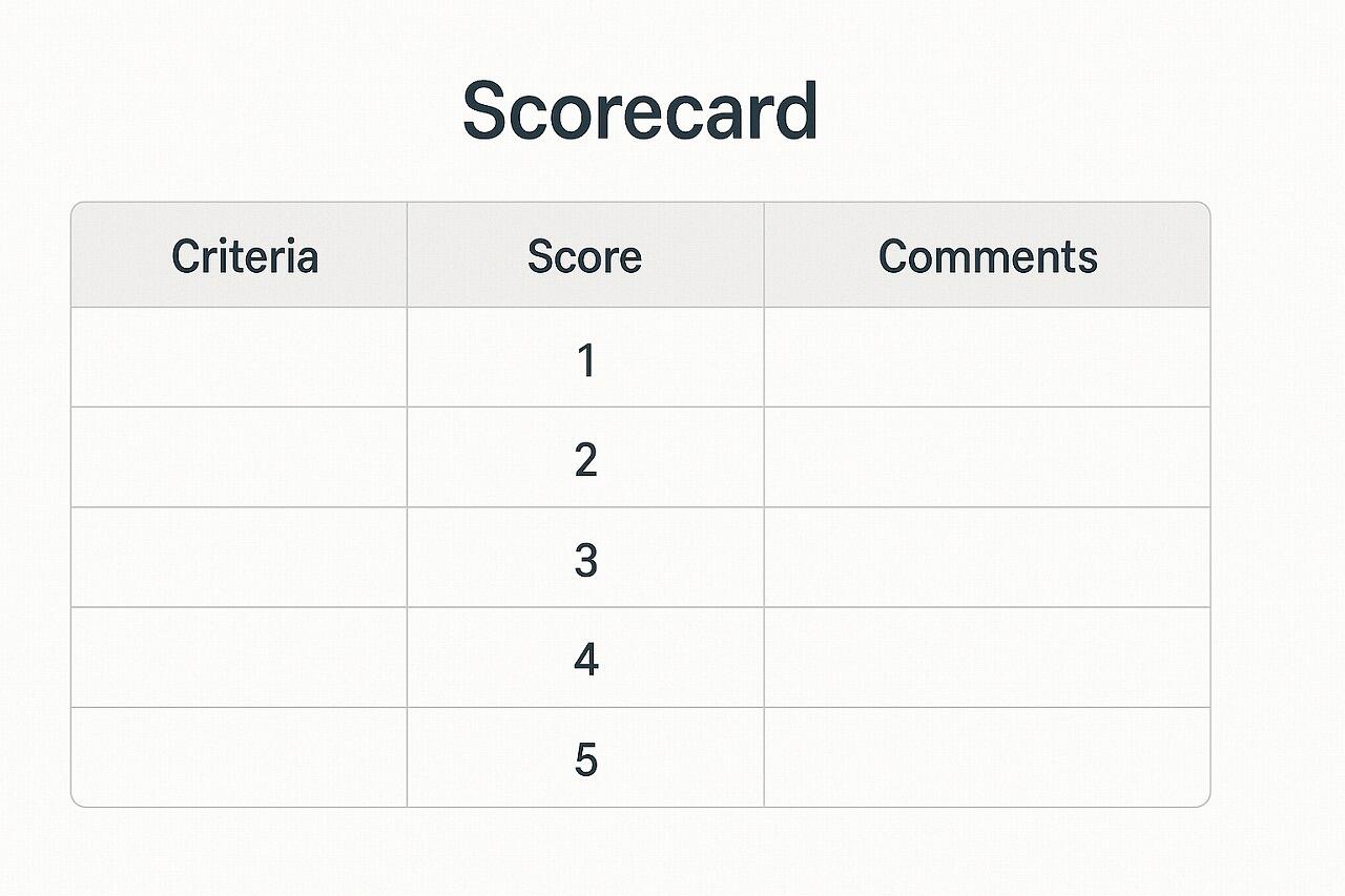 Scorecard