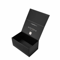 Premium Foldable Magnetic Closure Garment Box | Custom Logo Packaging