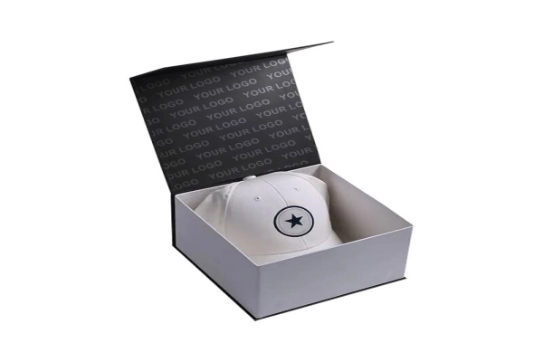 Premium Foldable Magnetic Baseball Cap Shipping Box for High-End Brands