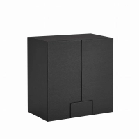 Customized Double-Door Rigid Grey Board Gift Box For Wine Glasses/Champagne, With Interior Lighting – Premium Presentation Packaging