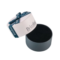 Premium Custom Paper Tube Packaging with Black Foam Insert for Jewelry