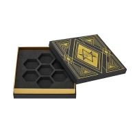 Premium Custom Rigid Box with Gold Foil Logo – Elevate Your Brand Packaging