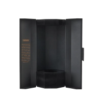 Customize Design Luxury Octagonal Double-Door Wine Box