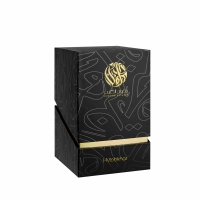 Luxury Gold Card Paper Lid and Base Perfume Box with Custom Insert
