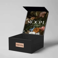 Luxury Handbag Packaging Magnet Rigid Hard Boxes with Magnetic Closure