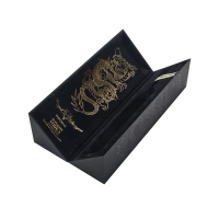 New Arrival Factory Luxury Embossed Logo Rigid Cardboard Whisky Magnetic Wine Alcohol Gift Box Packaging for Single Wine Bottle