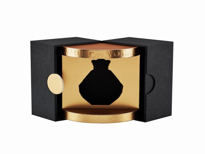 Custom Double Door Open Box with LED Light – Elevating Perfume Packaging for Luxury Brands