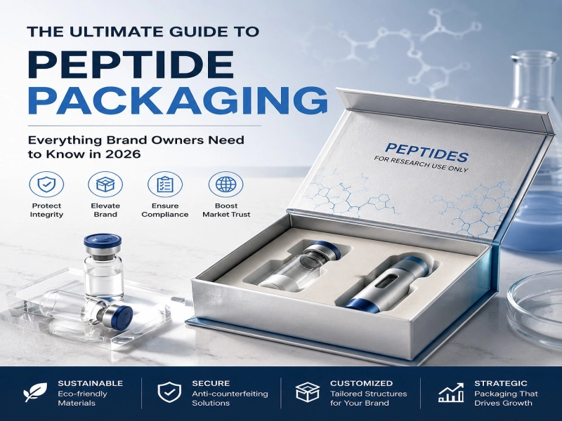 What Is Peptide Packaging? Everything Brand Owners Need to Know (2026)
