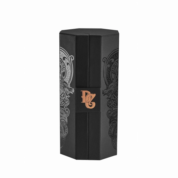 Customize Design Luxury Octagonal Double-Door Wine Box