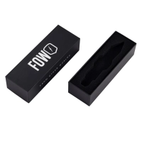 Custom Nice Printing Off Lid Type Rigid Cardboard Gift Box with EVA Foam Tray Packaging for Mobile Phone Case