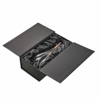 Custom Size Logo Shape Design Bottle Packaging Double Open Door Packaging Gift Box Luxury Boxes for Perfume