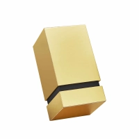 Luxury Gold Card Paper Lid and Base Perfume Box with Custom Insert