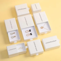Luxury Custom Jewelry Box for Ring Necklace Earring Bracelet Storage and Gift Packaging