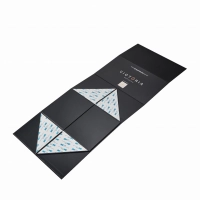 Premium Foldable Magnetic Closure Garment Box | Custom Logo Packaging