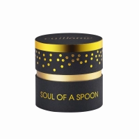    Luxury black texture paper custom foil logo UV rigid tube for body spray