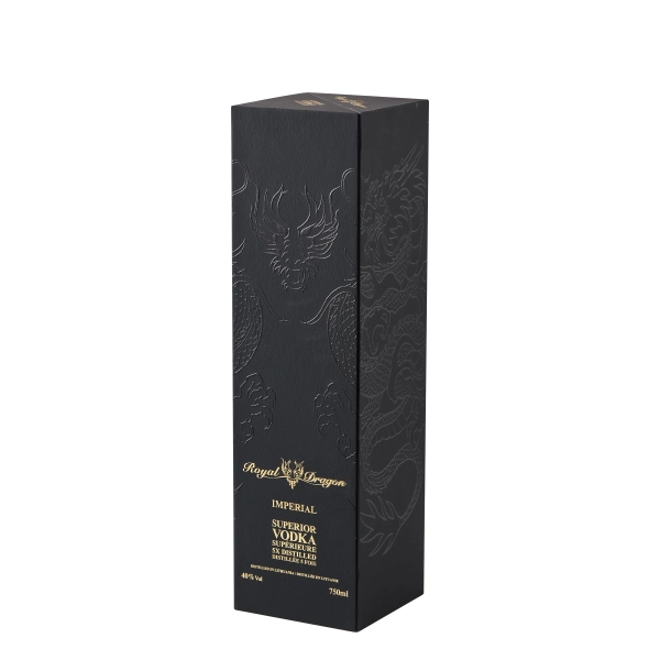 New Arrival Factory Luxury Embossed Logo Rigid Cardboard Whisky Magnetic Wine Alcohol Gift Box Packaging for Single Wine Bottle