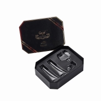 Custom Logo Rigid Paper Cardboard Beauty Skincare Set Octagonal Box Packaging With Pvc Insert