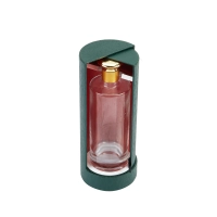 Custom Paper Tube Wine Packaging Round Cardboard Gift Box For Liquor Bottle