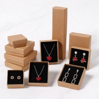 Custom Jewelry Boxes Wholesale Luxury Lid and Base Box Packaging with Logo
