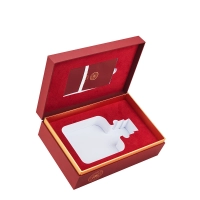 New Arrival Factory Luxury Embossed Logo Rigid Cardboard Whisky Magnetic Wine Alcohol Gift Box Packaging for Single Wine Bottle