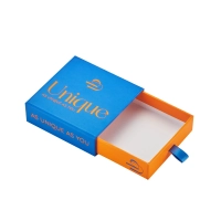 Luxury Branded Rigid Cardboard Jewelry Drawer Box