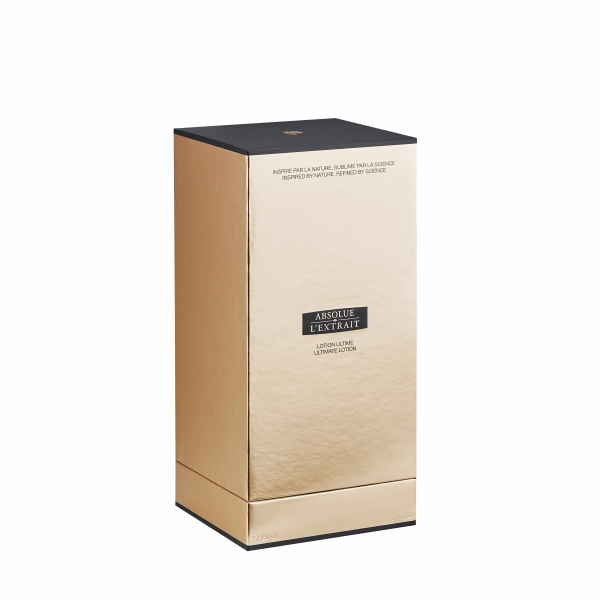 Luxury Gold Card Paper Lid and Base Perfume Display Box with EVA Insert & Instruction Manual
