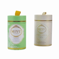 Custom Cardboard Tube Packaging for Tea Coffee and Protein Powder