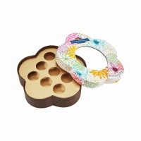 Premium Floral Chocolate Tin | Custom Logo | FDA Approved
