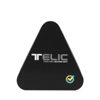 Black Triangle Rigid Lid and Base Box with Rounded Corners | Custom Luxury Packaging with Logo Printing