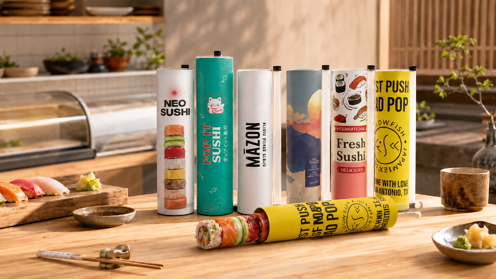 sushi push pop donde comprar