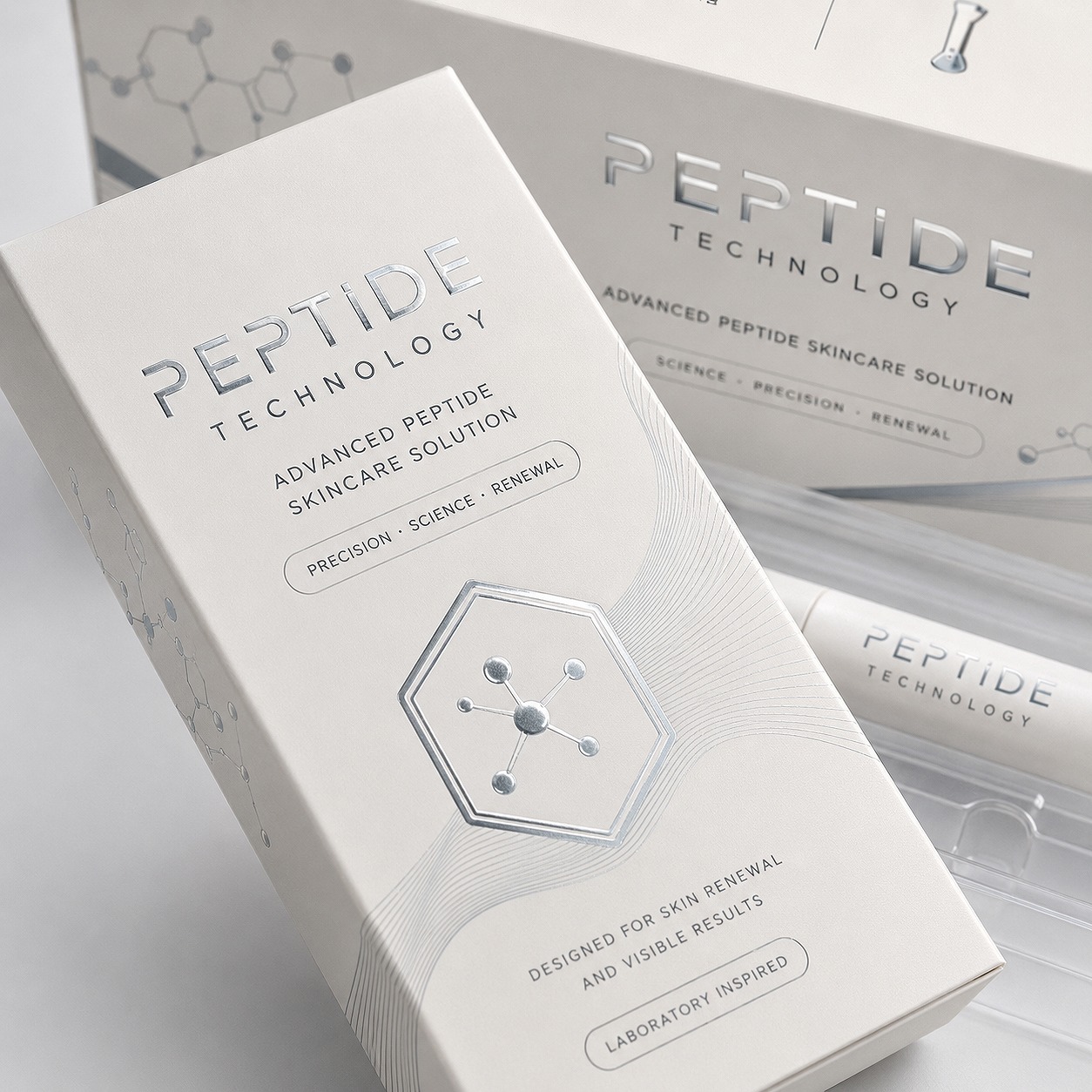 silver-foil-stamping-logo-of-peptide-pen-packaging-boxes silver-foil-stamping-logo-of-peptide-pen-packaging-boxes